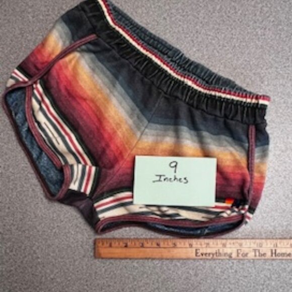 NWT Aviator Nation Serape Jogger Shorts Size L Large - Picture 6 of 8